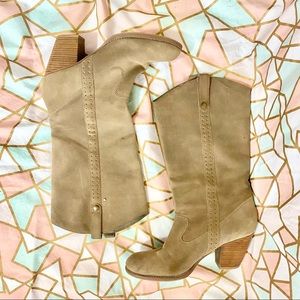 Gianni Bini | Suede Western Boots